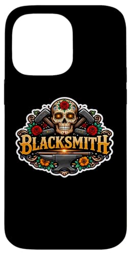 Blacksmith Day Of The Dead Dia De Los Muertos ���L�V�J���t�B�G�X�^ �X�}�z�P�[�X iPhone 14 Pro Max �p