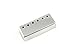 2 Mini Humbucking Pickup Covers Chrome Plated 1-15/16 Allparts PC-0308-010