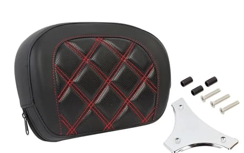 Coussin dossier passager moto pour soulager le dos sur Touring et Softail Slim FLSL