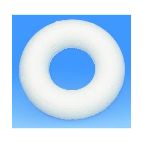 Glorex Semianillo de poliestireno blanco Cover