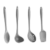 Kit de Colher, concha, espátula e escumadeira em silicone CINZA 7 31WDNd4UIeL. SL500 . SS100