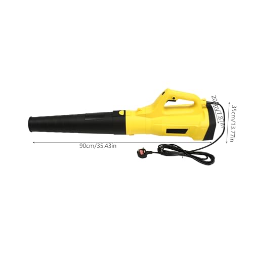 CCAUUB 3000W 220V Leaf Blower, Corded Electric Handheld Blower, Vacuum Dust Clean Leaf Blower Six-Speed Settings, Lightweight Sweeper Tool for Garden, Lawn Care and Yard Cleaning 4 CCAUUB 3000W 220V Leaf Blower, Corded Electric Handheld Blower, Vacuum Dust Clean Leaf Blower Six-Speed Settings, Lightweight Sweeper Tool for Garden, Lawn Care and Yard Cleaning - Image 4