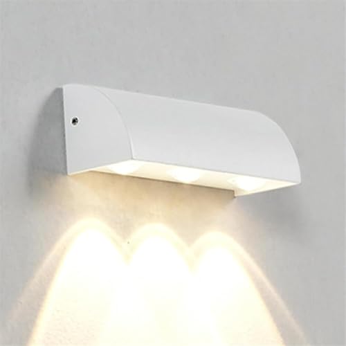Applique murale LED moderne design chic en aluminium pour façade et séjour