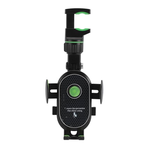GOWENIC Universal Car Phone Mount Rear View Mirror Phone Holder 360 Degree Rotatable Retractable for 4.0 to 6.5 Inch Phones Green by GOWENIC - Used condition - US$8.10
