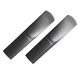 Presentación práctica: Dos piezas en paquete con fuerza 2.5, ideales para quienes buscan reemplazos confiables para clarinetes tradicionales, ofreciendo una opción económica y funcional frente a otras cañas del mercado