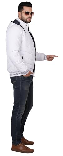 Image of Export Quality Reversible Puffer Jacket in AD94 Material best for Winterwear /Hiking /Biking /Camping /Mountaineering /Racing /Climbing /Tracking(Control Temperature up to 3 Degree Celsius.)(3C)