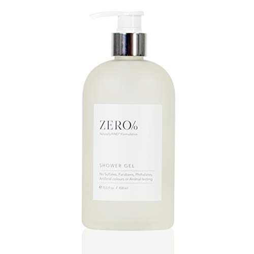 Gilchrist & Soames Zero% Unisex Shower Gel and Body Wash - 15.5oz - Light and fresh Gently Cleansing Zero Parabens Sulfates and Phthalates