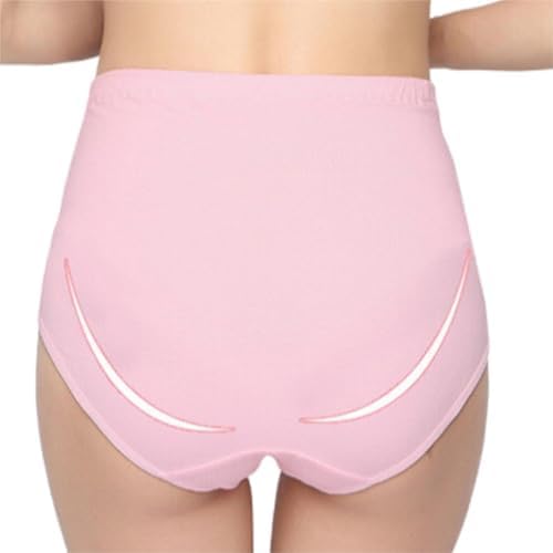 SHAPERX® Soft Maternity Underwear - Over Bump High Waist Briefs Soft Full Coverage Pregnancy Panties Pack of 3 4