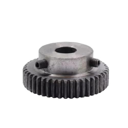 Engrenage droit 1M 50 dents en acier 45# avec alésage de 8mm pour transmission