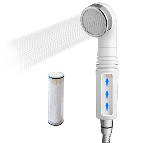 legionela Shower Head Filter High Pressure Water Softer Filter Removed 99.99999% of Harmful Substance(50pcs) White Color