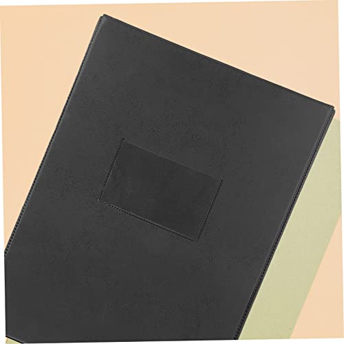 MAGICLULU Caixa De Plástico Arquivo De Revista Papelão Projeto De Escritório Preto Para Arquivos Rec