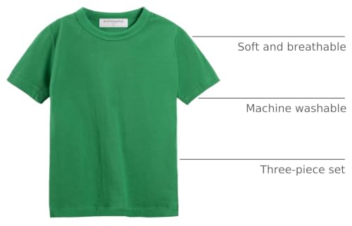 Image of Mud Kingdom T-Shirt for Boys Short Sleeve Plain Cotton Classic Summer Casual Stripe