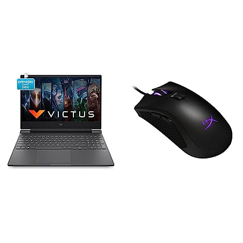 Image of HP Victus Gaming 12th Gen Intel Core i5 12450H Processor 15.6 inch(39.6 cm) FHD Gaming Laptop & HyperX Pulsefire FPS Pro RGB Gaming Mouse