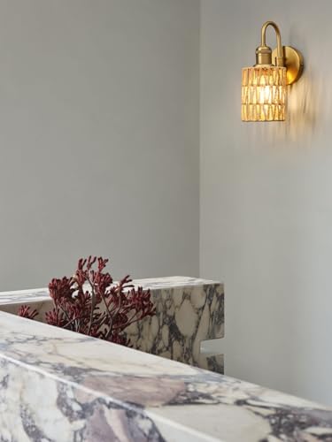 Image of 1-Light Vintage U-Shaped Sconce Wall Lighting with Rattan Shade, Boho Wall Sconce Hardwired Wall Lamp Fixture for Bedroom Bedside Hallway Living Room