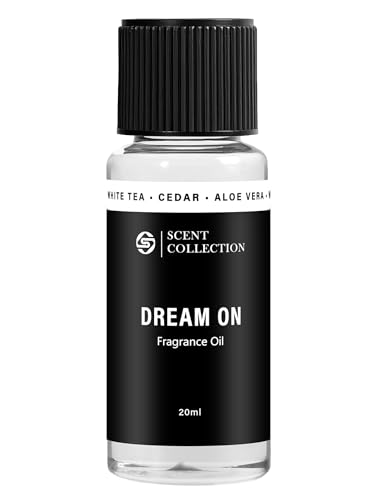 Luxury Hotel Scent Dream On Diffuser Oil Waterless Essential Aromatherapy for Cold Air & Car Diffusers Long Lasting Refill for Large Room & Home - Non Toxic Signature White Tea (20ml/0.68Fl oz)