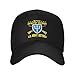 97th Infantry Division with Crossed Rifles Retired Fashion Casquette Adjust Men Women Hat Outdoor Sport Black