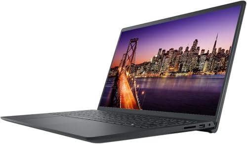 Image of Dell Inspiron, 15.6 inch FHD Business Touch Laptop, 40GB RAM 2TB SSD, AMD Ryzen 7 7730U (Up to 4.5 Ghz), Windows 11, Numeric Keypad, SD Card Reader, Black