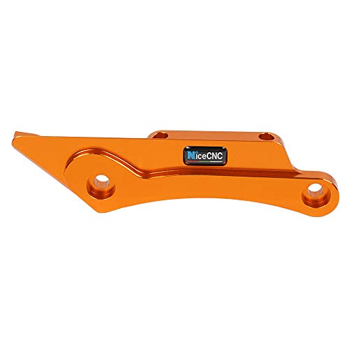 Nicecnc Orange Rear Swingarm Guard, Chain Guide Protector Compatible With Ktm 690 Enduro R 2013-2022 2021 2020 2021 2019 2018 2017 2016 2015 2014 2013 #TOP4