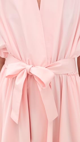 Image of Norma Kamali Women's Belted Flared Maxi Dress
