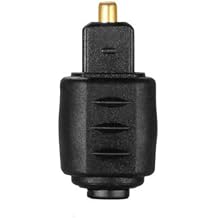 Optical Audio Adapter 3.5mm Female Jack Plug to Digital Toslink Male Optical Audio Converter