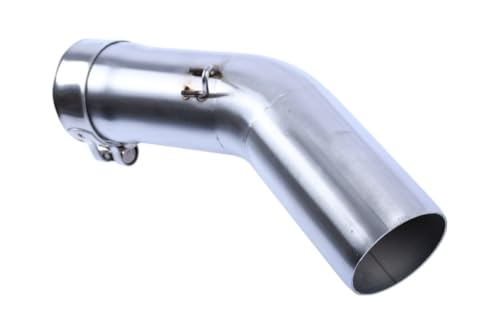 Conexión de escape 51mm compatible con BMW C650GT C 650 GT Mid Pipe 16-22 2