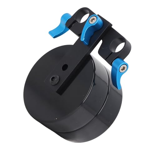 Juego de contrapesos universales para cámara de 2 x 2.0.9 kg para montar en el hombro para equilibrar, se adapta a varillas de 15 mm