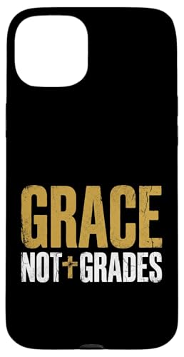 Grace Not Grades Christian Teacher Jesus Faith Bible �X�}�z�P�[�X iPhone 15 Plus �p