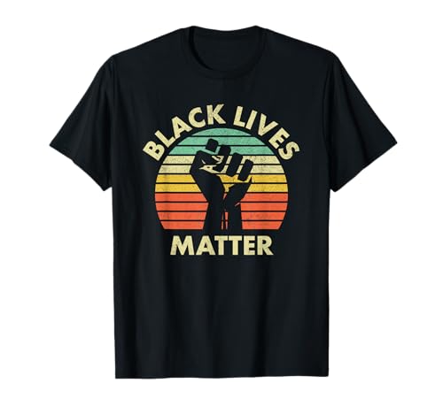 Black Lives Matter - Estilo retro Camiseta