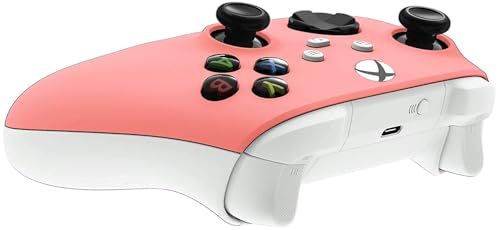 Image of Custom Controllerzz Wireless Controller for Microsoft Xbox Series X /S & Xbox One - Custom Soft Touch Feel - Custom Xbox Series X /S Controller (X /S Coral)