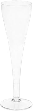 Mika Plastik Şampanya Bardağı - Flüt Kadeh 120 ml 6'lı