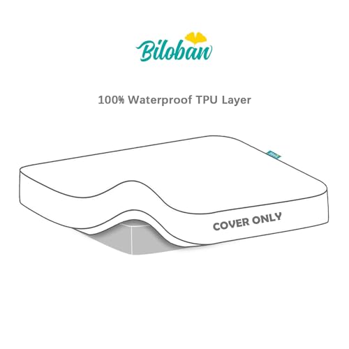 Bassinet Mattress Pad Cover for BCOL, Semphis, bonbay and Li'l Pengyu 3 in 1 Foldable Baby Bassinet Bedside Sleeper, 2 Pack, Waterproof Quilted Ultra Soft Surface