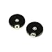 LITKO Circle Combat Dials | Wound Tracker | 0-10 | Health Counter | Command Points | 2-Pack | (Black)