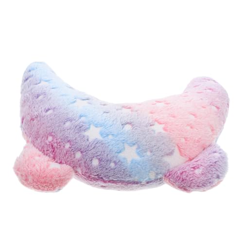 Happyyami Pet Sleeping Pillow Calming Pillow for Dogs Cats Medium Shape for Neck Comfort