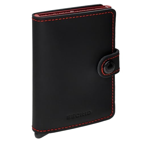 Image of Secrid Compact Wallet MM, BK /RD, One Size