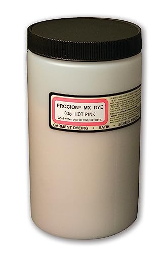 Rose Procion Mx Dye hot 1 Lb : teinture textile réactive en poudre
