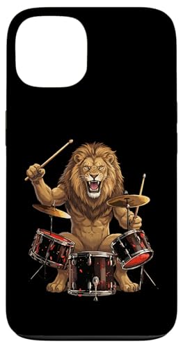 Lion Drum Sticks Drummer Kids Boys Men Rock & Roll �X�}�z�P�[�X iPhone 13 �p