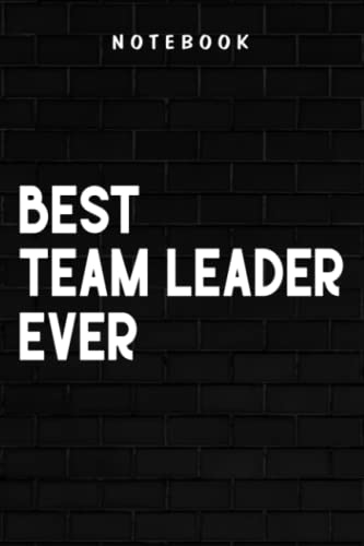 TEAM LEADER Inked Notepad for Goals, Planning, Work, Gym