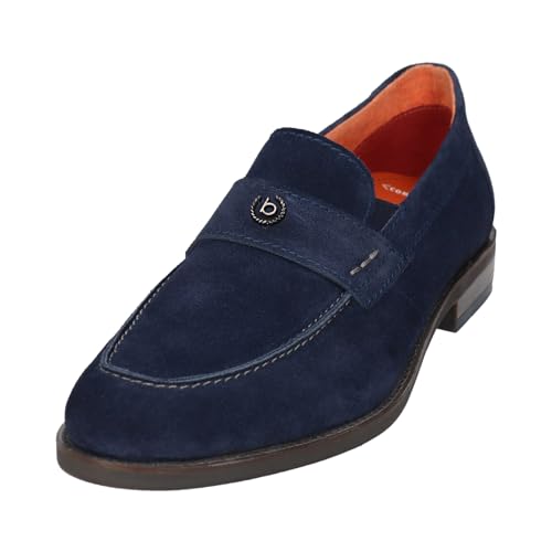 Mocasín clásico bugatti de caballero con acabado premium 2