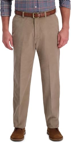 Haggar Premium Stretch corduroy homme, kaki, 44x32