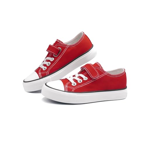 ANTLULU Boys and Girls Canvas Kid Shoes Adjustable Design Fashion Casual Sneakers2