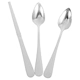 GRADENEVE Cuchillos y Cucharas para Frutas con Mango Grueso Ergonómico y Borde Serrado de Acero Inoxidable para Pomelo Kiwi y Postres Utensilios de Cocina Versátiles y Resistentes