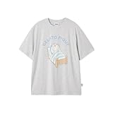 [ジェラート ピケ] ドラえもん【メンズ】 ワンポイントTシャツ PMCT254204 グレー L