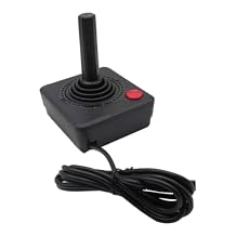 XSPANDER Joystick Controller Wired with Operating Buttons & Four-Way Compatible for Atari 2600 Console Systems