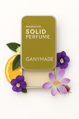 Image of MASHURFAB Solid Wax Perfume for Men & Women | Alcohol-Free Unisex Fragrance Balm | Long-Lasting & Travel-Friendly Cologne | Ideal Gift Set (GANYMADE)