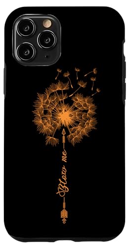 Dandelion Wildflower �^���|�| �K�[�f�� �u���[�Y ���C���{�[�t�����[ �X�}�z�P�[�X iPhone 11 Pro �p