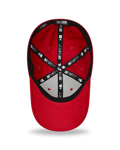New Era Boston Red Sox Baseball Cap 39Thirty gebogener Schirm rot Teamlogo Kappe Hut Stretch - L-XL (7 1/8-7 5/8) – Ansicht 5