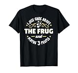 Mi preoccupo solo della droga e forse di 3 persone! Ottimo regalo di Natale, regalo X-Mas o regalo per la festa della Gran Bretagna per donne e uomini che amano ballare The Frug!