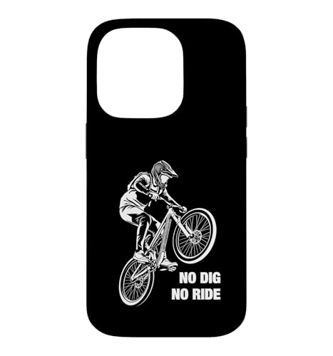 Dirt Jump �}�E���e���o�C�N No Dig No Ride �X�}�z�P�[�X iPhone 14 Pro �p