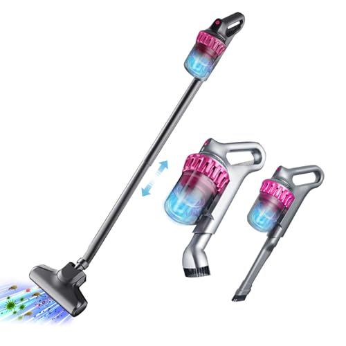 Kabellos Staubsauger 100W 10000Pa, 3-in-1 Split Typ Milbensauger, Dreistufige Saugeinstellung für Zuhause, Auto, Tierhaare