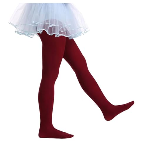 SHENHE Girl's Footed Tights Stretchy Ballet Dance Cute Leggings4